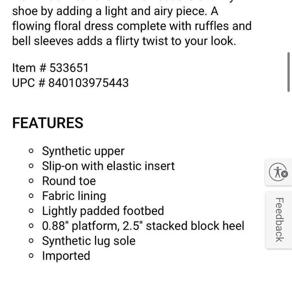 Crown Vintage black heeled Janis clog size 9 - Picture 15 of 15